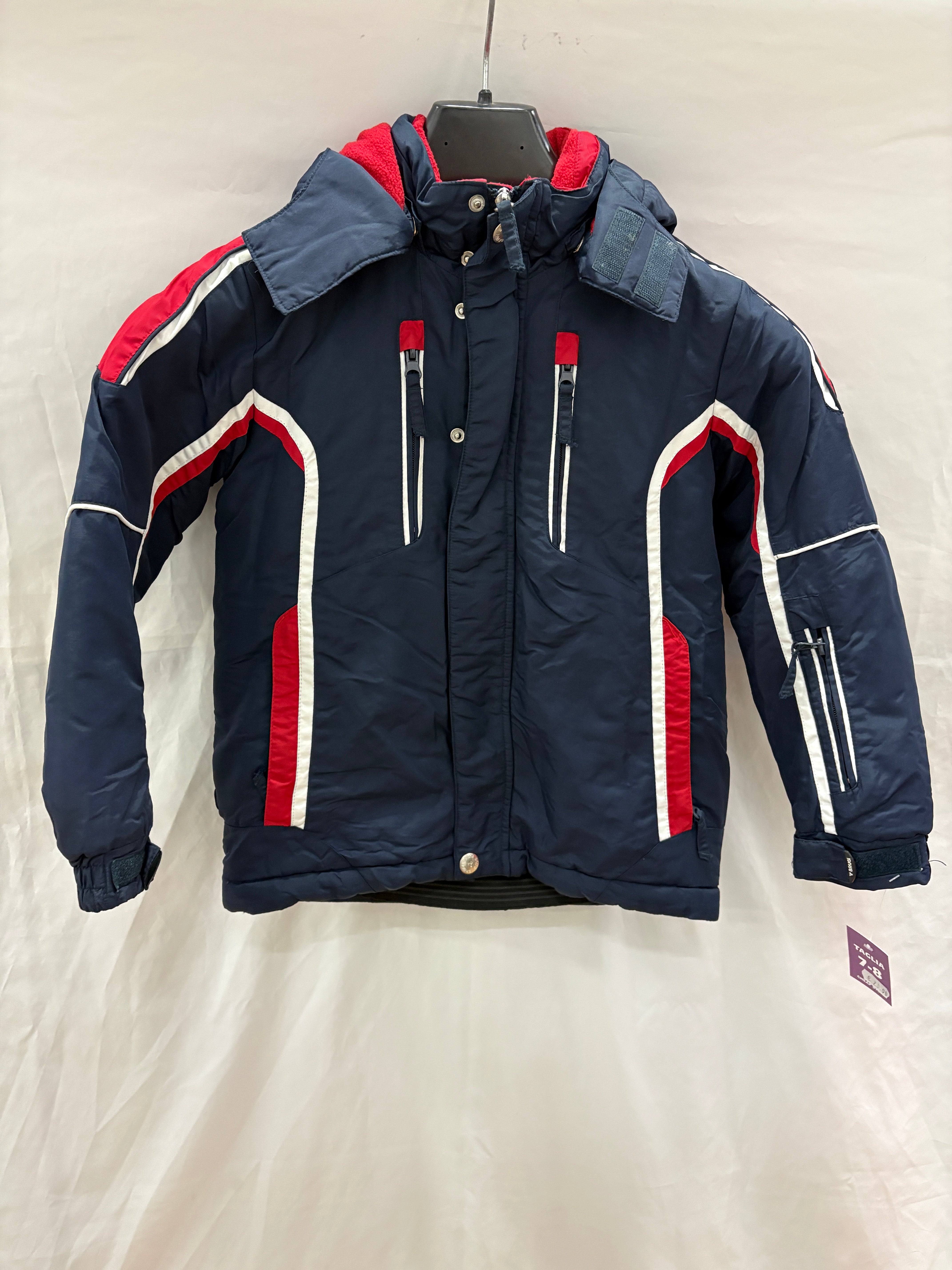 TAGLIA 7/8 Anni-Giubbino Brugi blu